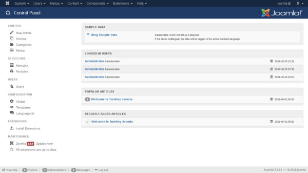 Joomla 3 — изображение 2