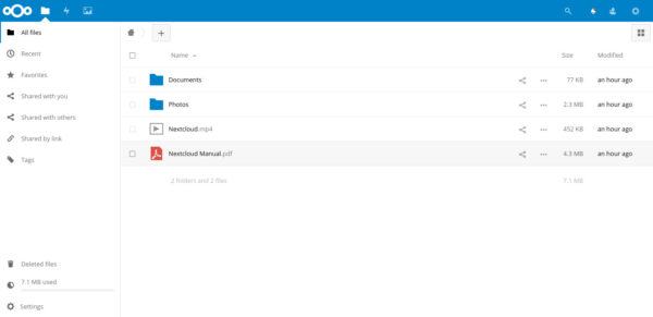 Nextcloud — изображение 2