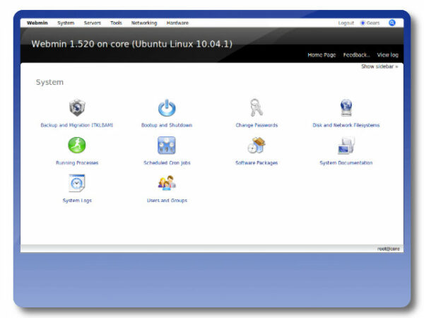 TurnKey Debian Core — изображение 2