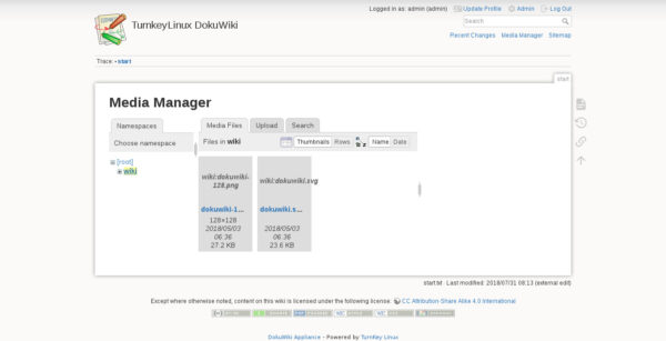 DokuWiki — изображение 3