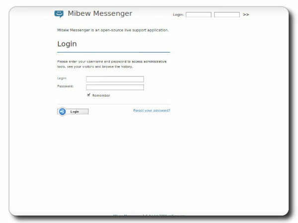 Mibew Messenger — изображение 2
