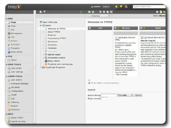 TYPO3 — изображение 3